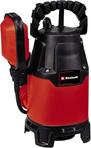Einhell Schmutzwasserpumpe GC-DP 3325 (330 W, 9.500 L/h Förderleistung, max. 6 m Förderhöhe, Ø 25 mm Fremdkörper, thermischer Überlastschutz, inkl. Universalanschluss) im Sale